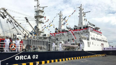 Orca, kapal pengawas perikanan baru milik Kementerian Perikanan dan Kelautan