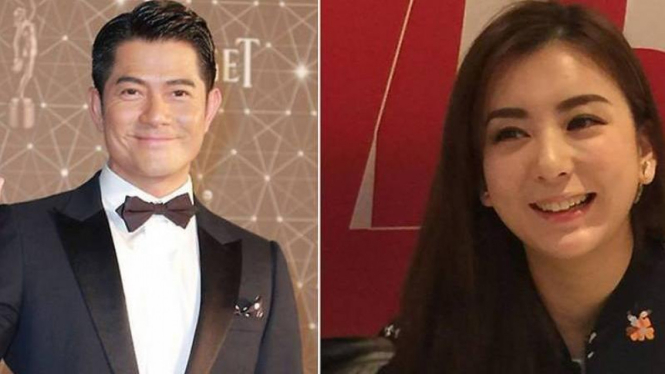 Kisah cinta Aaron Kwok dan Moka Fang