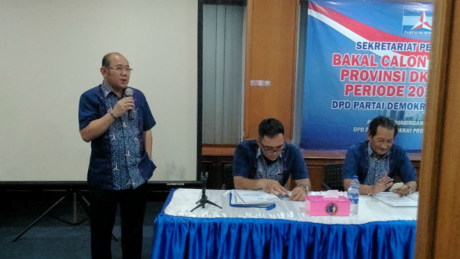 Ketua DPD Partai Demokrat DKI Jakarta, Nachrowi Ramli.