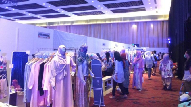Acara Hijab Day di Kota Kasablanka.