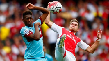 Pertandingan Arsenal vs West Ham United