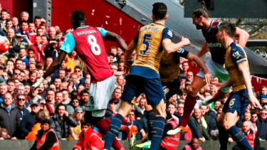 Pertandingan West Ham United vs Arsenal