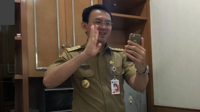 Gubernur DKI Jakarta, Basuki Tjahaja Purnama.