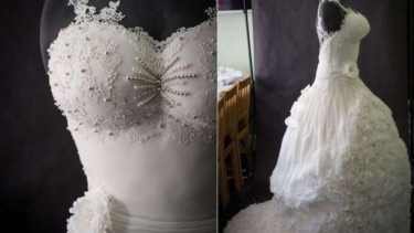 Cake Gaun Pengantin