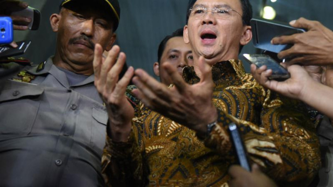 Gubernur DKI Jakarta Basuki Tjahaja Purnama 