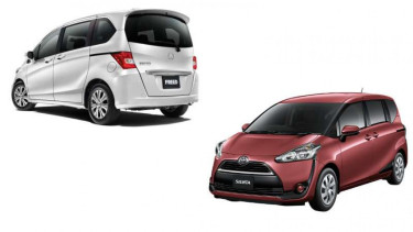 Honda Freed vs Toyota Sienta.