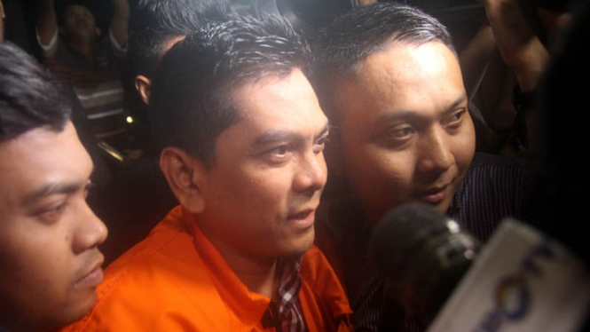 Mohamad Sanusi menjalani pemeriksaan di KPK