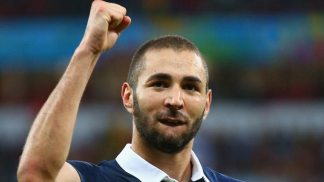 Penyerang Timnas Prancis, Karim Benzema