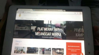 Aplikasi pelanggar lalu lintas