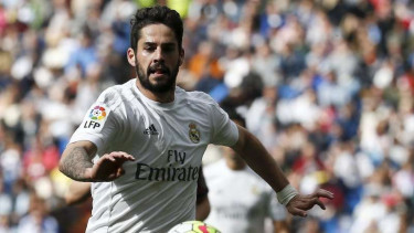 Gelandang Real Madrid, Isco.