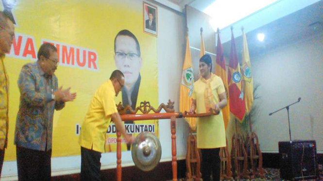 Ketua Umum Partai Golkar Aburizal Bakrie 