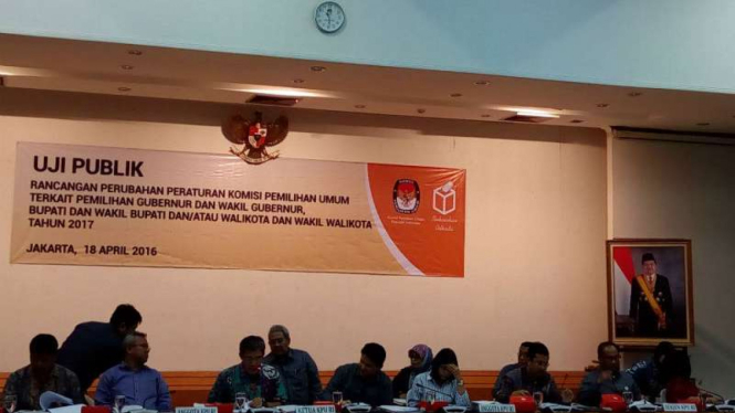  KPU gelar uji publik rancangan Peraturan KPU tentang sejumlah peraturan pilkada