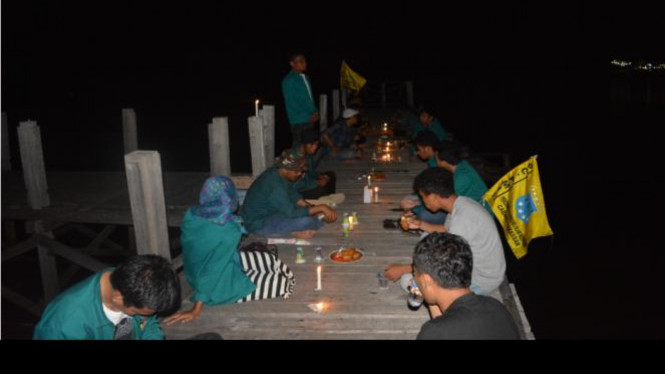 Harlah PMII di lokasi KKN
