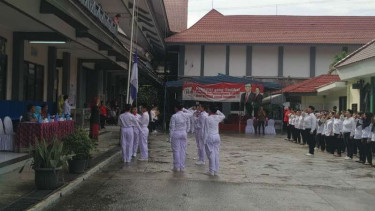 Upacara memperingati hari Kartini di Rutan Pondok Bambu