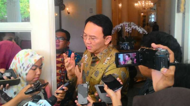 Gubernur DKI Jakarta Basuki Tjahaja Purnama