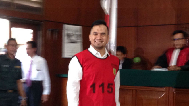 Saipul Jamil berusaha tegar
