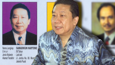 Buron kasus BLBI Samadikun Hartono