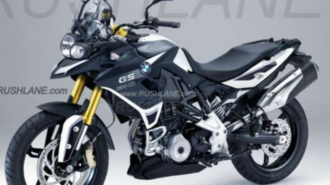 Rendering BMW G310R.