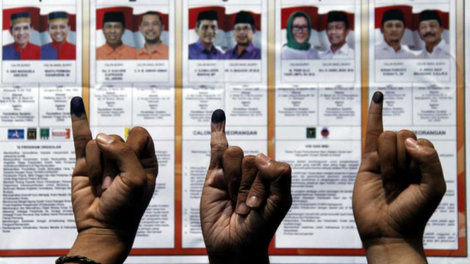 Penyelenggaraan pilkada serentak di Indonesia.