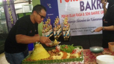 Anindra Ardiansyah Bakrie menutup ajang PORSENI Bakrie 2016