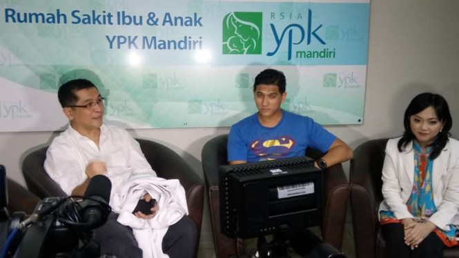 Suami Tantri, Arda Naff dan dokter RSIA YPK Mandiri