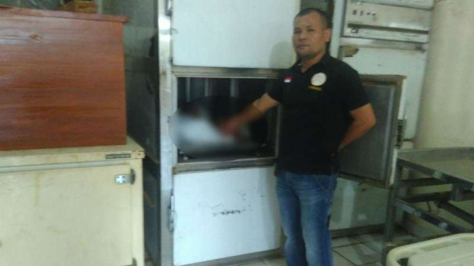 Jasad bayi ditemukan Hampir Busuk di Sungai Bandar Lampung