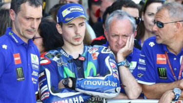 Jorge Lorenzo saat masih di Yamaha.