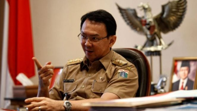 Gubernur DKI Jakarta nonaktif Basuki Tjahaja Purnama alias Ahok.