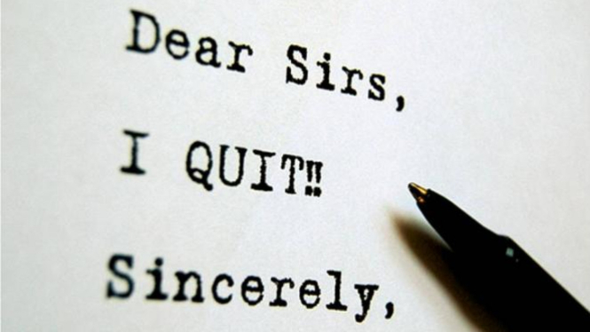Ilustrasi resign.