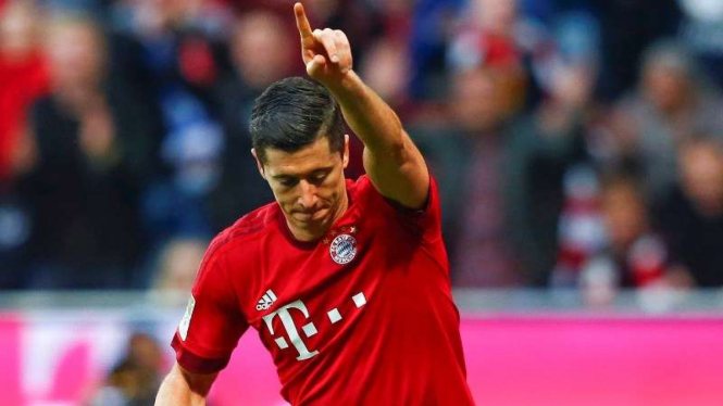 Bomber Bayern Munich, Robert Lewandowski.