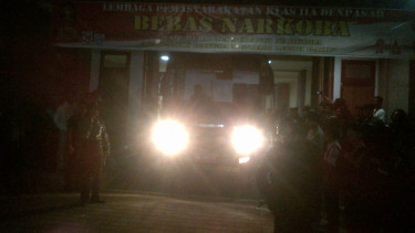 Puluhan napi LP Kerobokan dipindah ke Madiun.