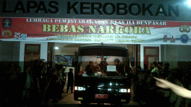 Puluhan napi LP Kerobokan dipindah ke Madiun.