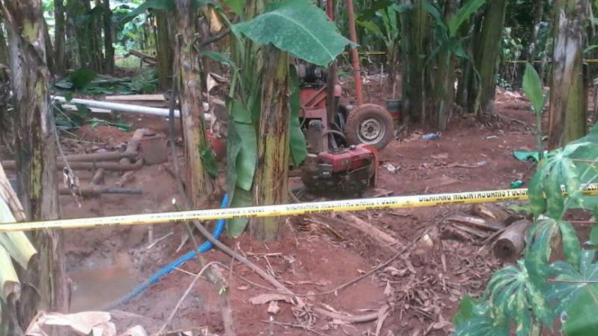 Lokasi pengeboran oleh warga China di wilayah Lanud Halim Perdanakusuma