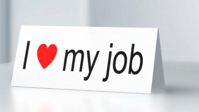 I love my job because Allah.