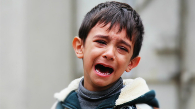 Crying kids