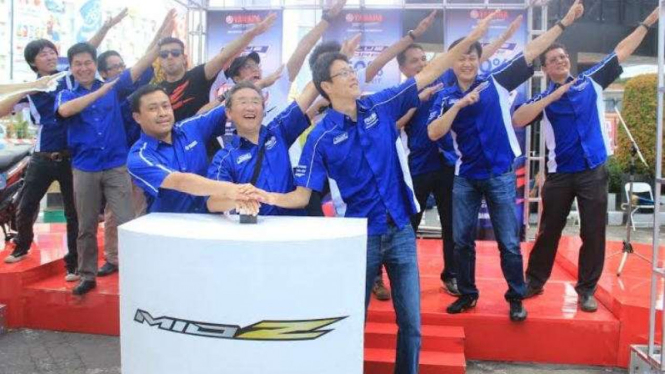 Peluncuran Mio Z di Kota Cirebon