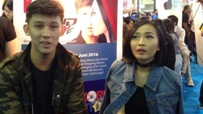 Rini Idol dan Jevin Julian.