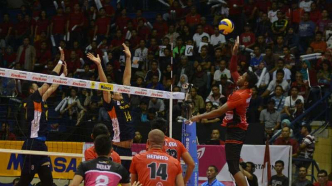 Surabaya Samator vs Jakarta Pertamina Energi