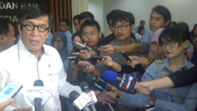 Menteri Hukum dan HAM, Yasonna H. Laoly.