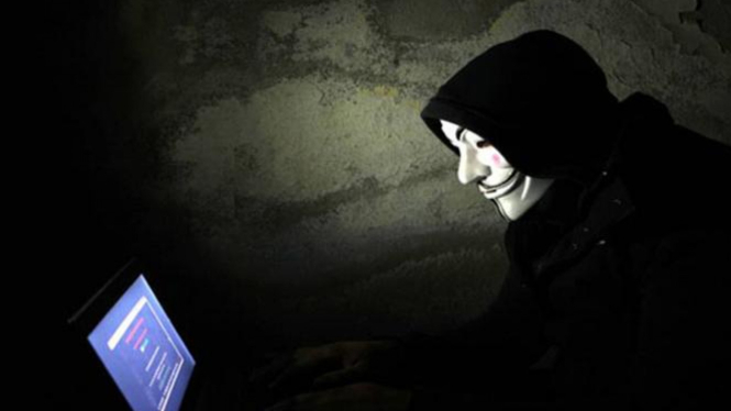 Ilustrasi hacker.
