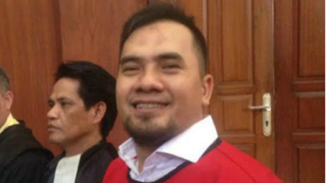 Saipul Jamil jalani sidang di PN Jakarta Utara.