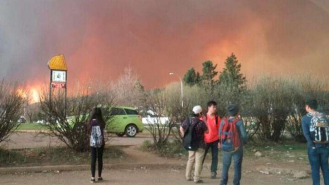 Kebakaran hutan di Fort McMurray, Alberta, Kanada