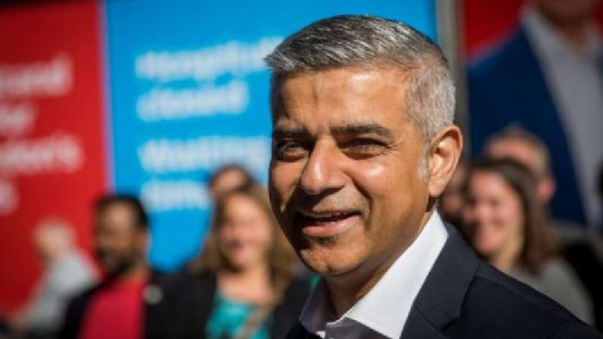 Wali kota London, Sadiq Khan.