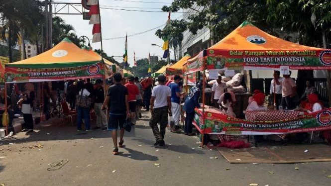 Kementerian Pertanian mengadakan event Pasar Murah