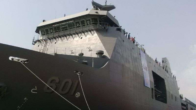 Kapal Perang SSV1 Buatan PT PAL (Persero) yang dibeli Angkatan Laut Filipina.