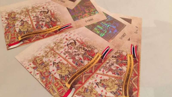 Prangko persahabatan Indonesia-Thailand