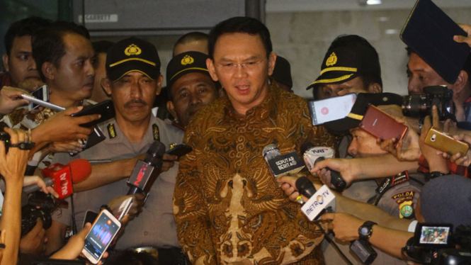 Gubernur DKI Jakarta, Basuki Tjahaja Purnama.
