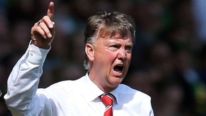 Mantan manajer Manchester United, Louis van Gaal.