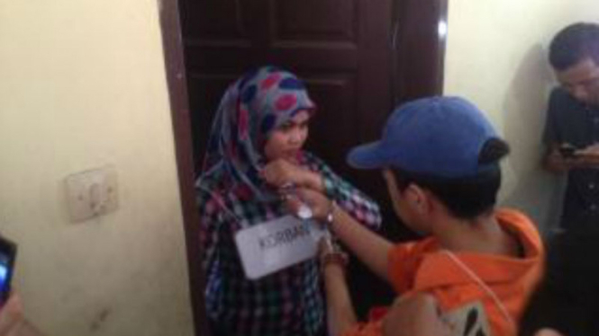 Pra rekonstruksi pembunuhan dosen oleh mahasiswa UMSU