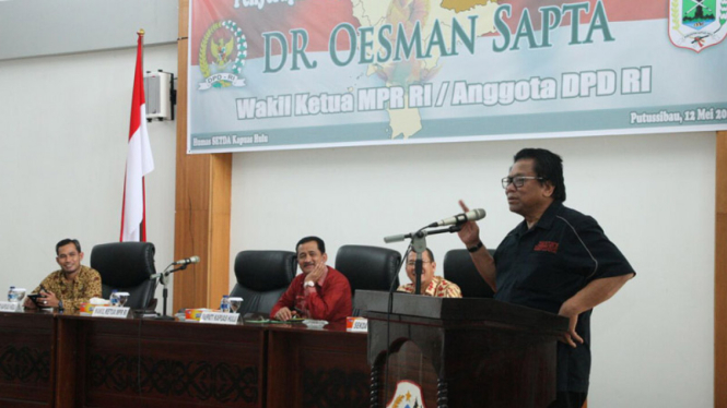 Wakil Ketua MPR RI Oesman Sapta Odang